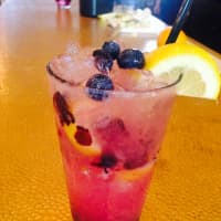 <p>Blueberry Lemonade Cocktail at NoMa Social in New Rochelle, </p>