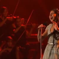 <p>Sonenclar dedicated &quot;Somewhere Over the Rainbow&quot; to her older brother on &quot;X Factor&quot; Wednesday night.</p>