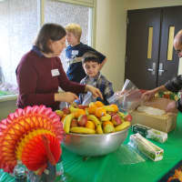 <p>Fruit was also brought out for guests.</p>