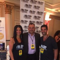 <p>Miriam Risko, Ralph Martinelli and Mike Risko at the Best of Westchester event at the Glen Island Harbor Club in New Rochelle.</p>