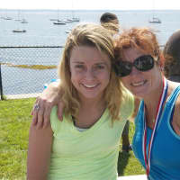 <p>Brenda Crowe, left, and her mom, Dolores Kelly, a cancer survivor from Yonkers. </p>