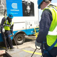 <p>Con Edison crews have been busy in Mount Vernon this summer.</p>