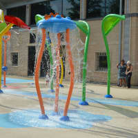 <p>The water playground is open through Aug. 24. </p>