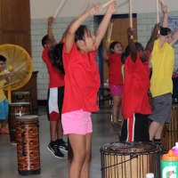 <p>Fourth-graders in Ossing participated in a West African camp, teaching students about the region&#x27;s music.</p>