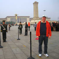 <p>William Porter of The Harvey School in Katonah visited Tiananmen Square during a two-week trip to recruit Chinese students for a new international student program.</p>