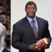 <p>Former New York Giants player Roman Oben will attend the Dobbs Ferry Youth Football Dinner on Dec. 4.</p>