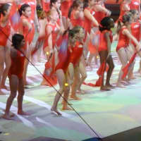 <p>The students perform during the opening ceremonies at the Kellogg&#x27;s Tour of Champions this month in in Hartford, Conn.</p>