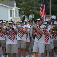<p>Musical performers at the Brewster parade.</p>