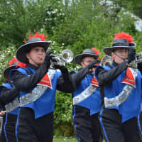 <p>Musical performers in the Bedford Village parade.</p>