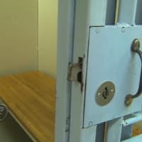 <p>A look in the cell where Raynette Turner, 42, was found in Mount Vernon.</p>