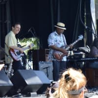<p>Jaimoe&#x27;s Jassz Band performs on the Green Vibes stage Friday afternoon.</p>