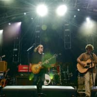 <p>Warren Haynes, featuring Railroad Earth, on the main stage. </p>