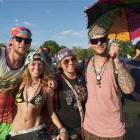 <p>The largest crowds of the weekend come out Saturday to the Gathering of the Vibes.</p>