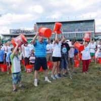 <p>A crowd of 700 was on hand to take part in the relaunch of the ALS Ice Bucket Challenge on Sunday, at Empire City Casino, including founder Pat Quinn. </p>