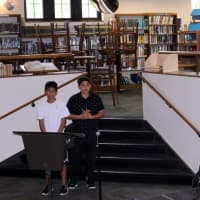 <p>Anne M. Dorner Middle School students pitch products.</p>