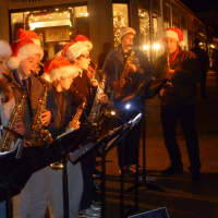 <p>Want to hear some Christmas music? The Saxe Middle School saxophone players will perform at the New Canaan Holiday Stroll.</p>