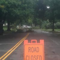 <p>Busy Deer Hill is closed Tuesday morning. </p>