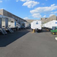 <p>Film crew trucks and food vendors lined Rye High School&#x27;s rear parking lot off Milton Road on Tuesday for Showtime&#x27;s one-day film shoot of episode three of &quot;Billions,&quot; a 12-part pilot series co-created by Scarsdale High graduate Andrew Ross Sorkin.</p>
