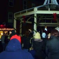 <p>Dozens of people came out to help kick off the holiday season in Peekskill.</p>
