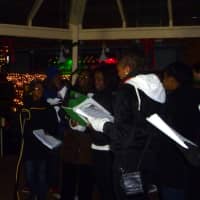 <p>The Peekskill Community Choir entertained residents under the guidance of Tuesday McDonald.</p>