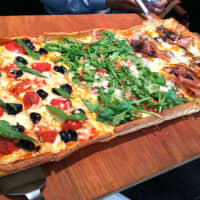 <p>This is a pizza featured at ReNapoli in Old Greenwich.</p>