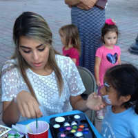 <p>Face painting at the show </p>