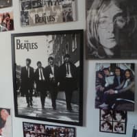 <p>Wall-to-wall Beatles in Anthony Ringo-Kulp&#x27;s apartment.</p>