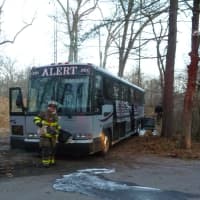 <p>Firemen used foam to put out the engine fire.</p>