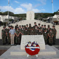 <p>Young Marines from across the country were chosen to travel to Honolulu for the 71st anniversary of the attack on Pearl Harbor.</p>