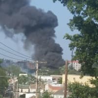 <p>Fire has broken out near the New Rochelle - Larchmont town line.</p>