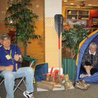 <p>Waveny LifeCare&#x27;s Adult Day program in New Canaan treated seniors to a camp on &quot;Main Street.&quot;</p>