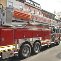 <p>The Peekskill Fire Department is battling a blaze on Washington Street.</p>