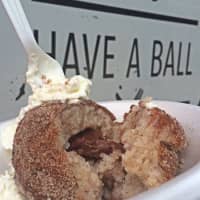 <p>They specialize in arancini  fried breadcrumb-coated rice balls  that are based off an old Italian recipe.</p>