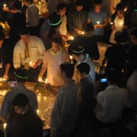 <p>People came from about seven different states to set the record for lighting Menorahs simultaneously in Stamford. </p>
