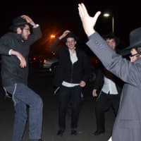 <p>There is plenty of dancing at Tuesday night&#x27;s menorah-lighting ceremony in Westport.</p>