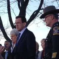 <p>Connecticut Gov. Dannel Malloy and state police Lt. Paul Vance give details about the Newtown shooting at a press conference on Friday. </p>