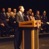 <p>Westchester County Executive Rob Astorino spoke at Friday&#x27;s ceremony along with other Westchester dignitaries.</p>