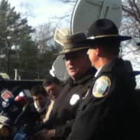 <p>Connecticut State Police J. Paul Vance asked reporters Saturday not to contact family members of the Newtown shooting victims. </p>