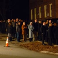 <p>Hundreds of mourners paid their respects to the family of Anne Marie Murphy, 52, at her wake in Katonah on Wednesday. Murphy, formerly of Katonah, was one of the teachers who died in the Sandy Hook school tragedy.</p>