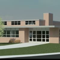 <p>This artists&#x27; rendition shows what the front entrance of Fairfield&#x27;s Riverfield School would look like if the town goes through with its planned renovations. </p>