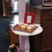 <p>Tara Mikolay made &quot;Mini&#x27;s Classic Eggnog,&quot; a drink named after her own dog, Mini. </p>