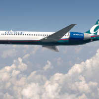 <p>AirTran Airways departed from Westchester County Airport for the final time in August. </p>