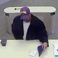 <p>This is the suspect in Friday afternoon&#x27;s bank robbery in Westport, police say.</p>