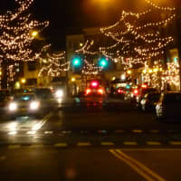 <p>Downtown New Canaan&#x27;s trees are decked out with lights for the season. </p>