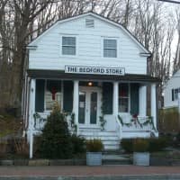 <p>The Bedford Store is one of ten white clapboard buildings preserved by the town&#x27;s historical society. On Dec. 15, the society held a winter festival that included crafts at the historic 1787 Court House and a visit with Santa.</p>