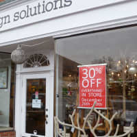 <p>The Christmas shopping season at Design Solutions was adversely affected by Hurricane Sandy, according to owner Pauline Dora. The store is now trying to make the most of the season with an after-Christmas sale. </p>