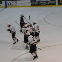 <p>A 3-2 win versus Scarsdale gave the Pelham ice hockey team the Section 1 Division II title.</p>