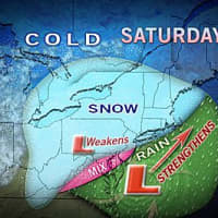 <p>Two to four inches of snow could fall throughout Fairfield County Saturday. </p>