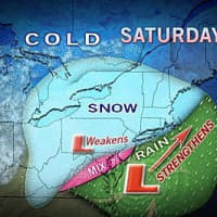 <p>Two to four inches of snow could fall Saturday throughout Westchester County.</p>