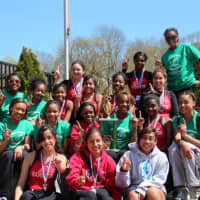 <p>The Alexander Hamilton varsity girls&#x27; track and field team finished second in the Section 1 Class C spring track and field championships.</p>
